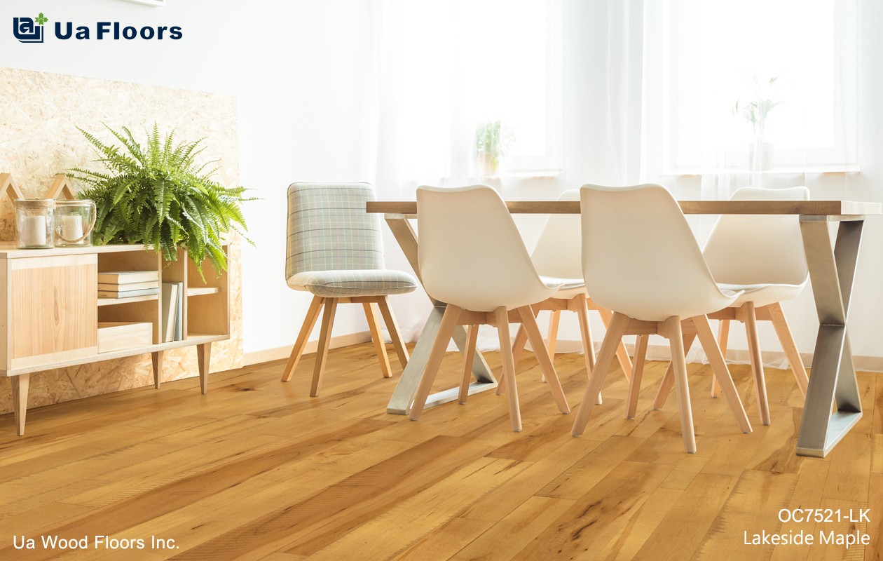 Ua Floors - PRODUCTS|Lakeside Maple Engineered Hardwood Flooring 