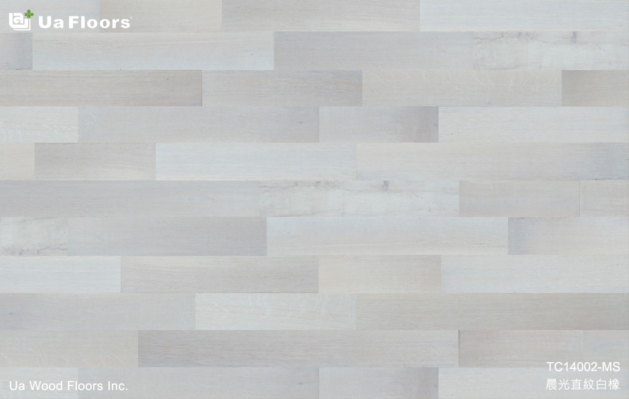 Ua Floors - 產品介紹|晨光直紋白橡