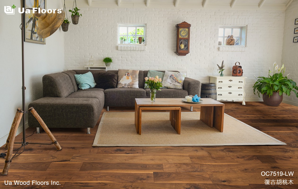 Ua Floors - 產品介紹|復古胡桃木