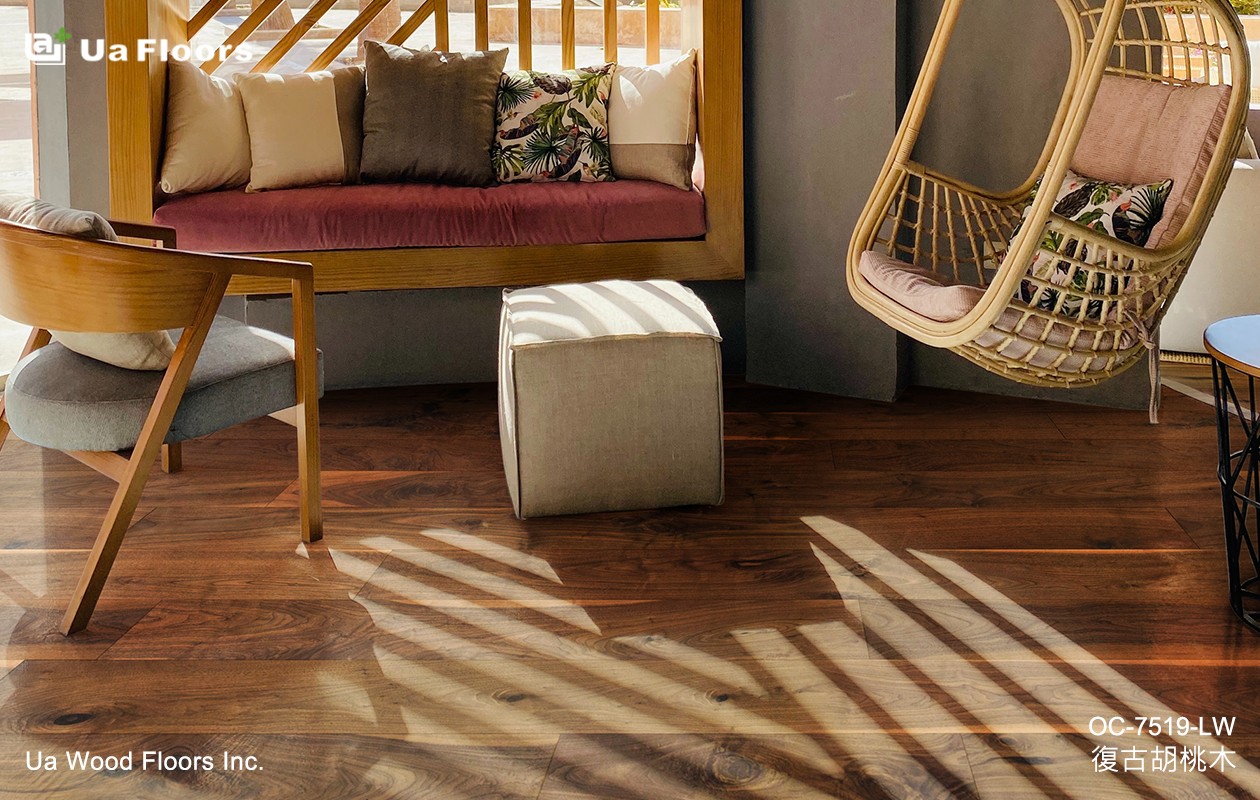 Ua Floors - 產品介紹|復古胡桃木